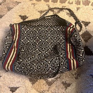 Vera Bradley Large Travel Duffel Bag - Vintage Print